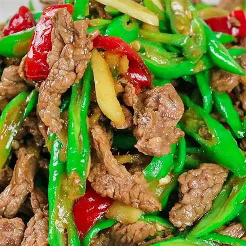 豬肉炒青椒